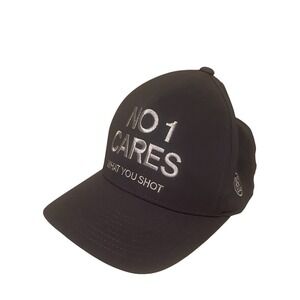 G/FORE No‎ 1 Cares What You Shot Golf Hat Grey Snapback Yupoong 110 Flexfit Tech